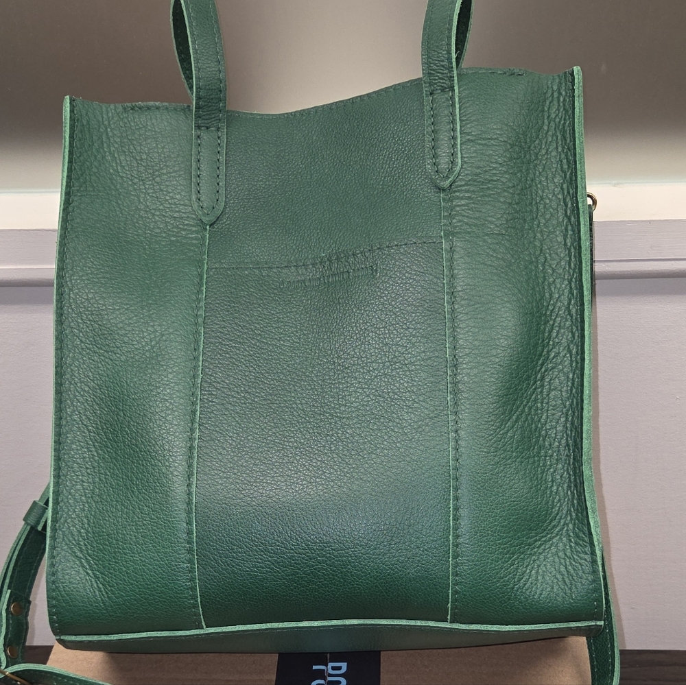 Portland Leather Emerald Crossbody Bag